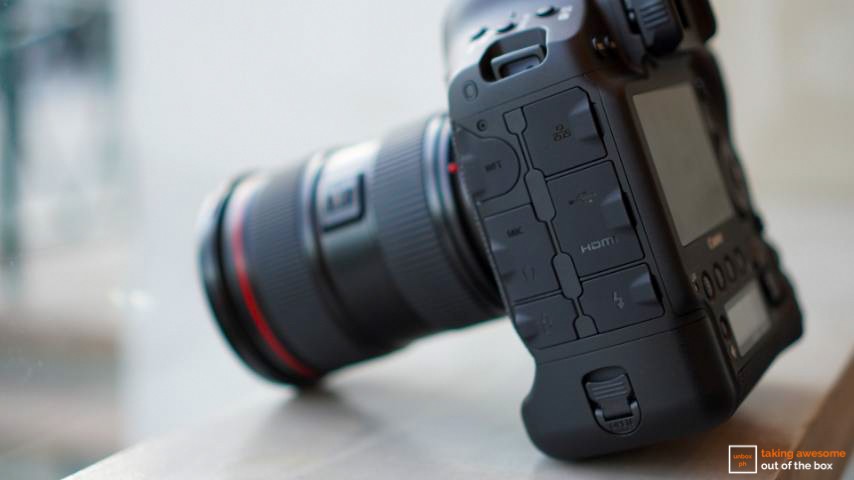 Canon EOS-1DX Mark III ports