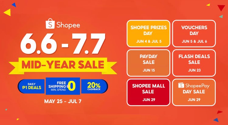 Shopee 6.6 Midyear Sale