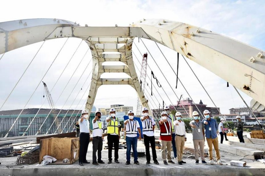 Binondo-Intramuros Bridge Now 88% Complete