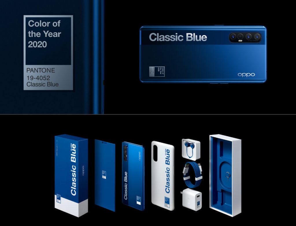OPPO Reno3 Pro Pantone Classic Blue Edition