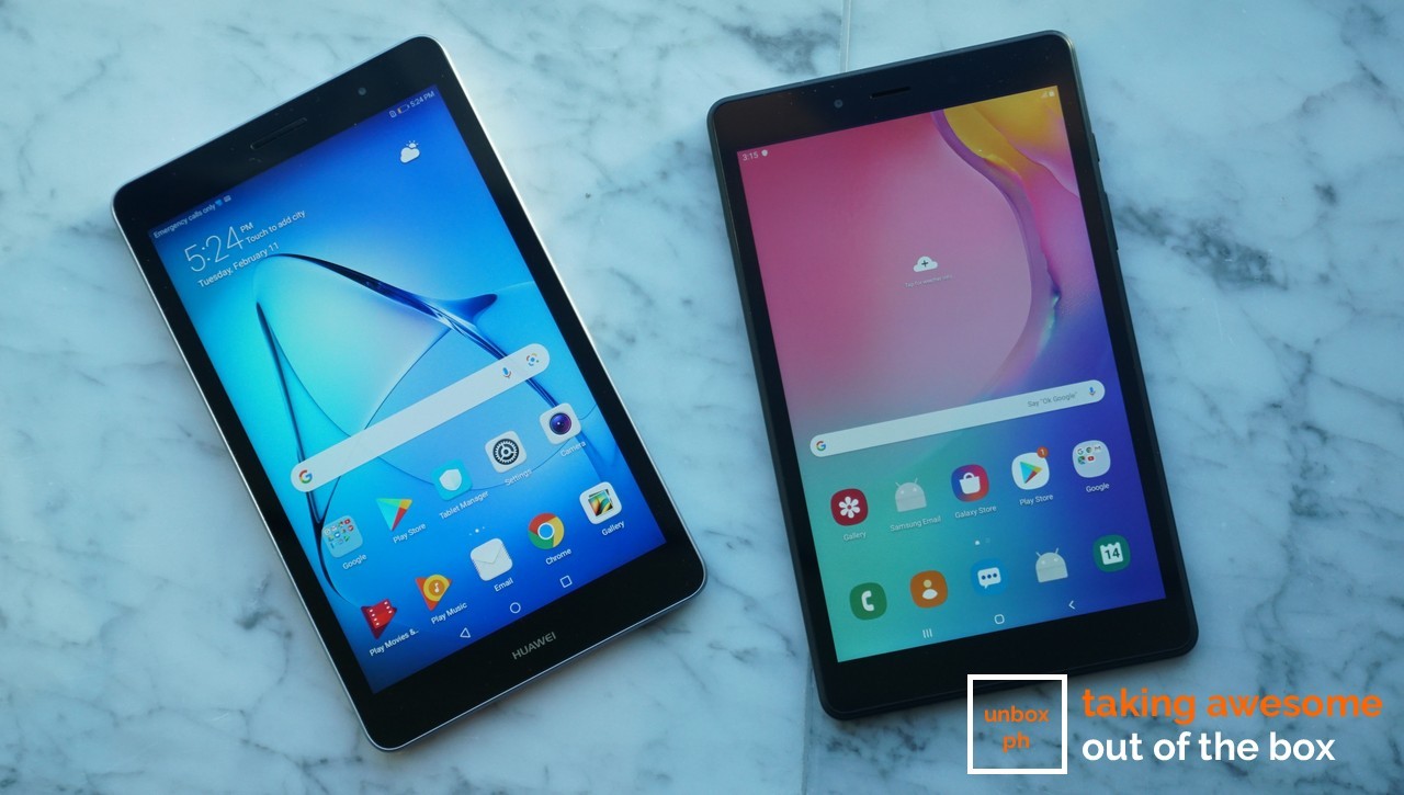 Huawei MediaPad T3 8.0 vs Samsung Galaxy Tab A 8.0
