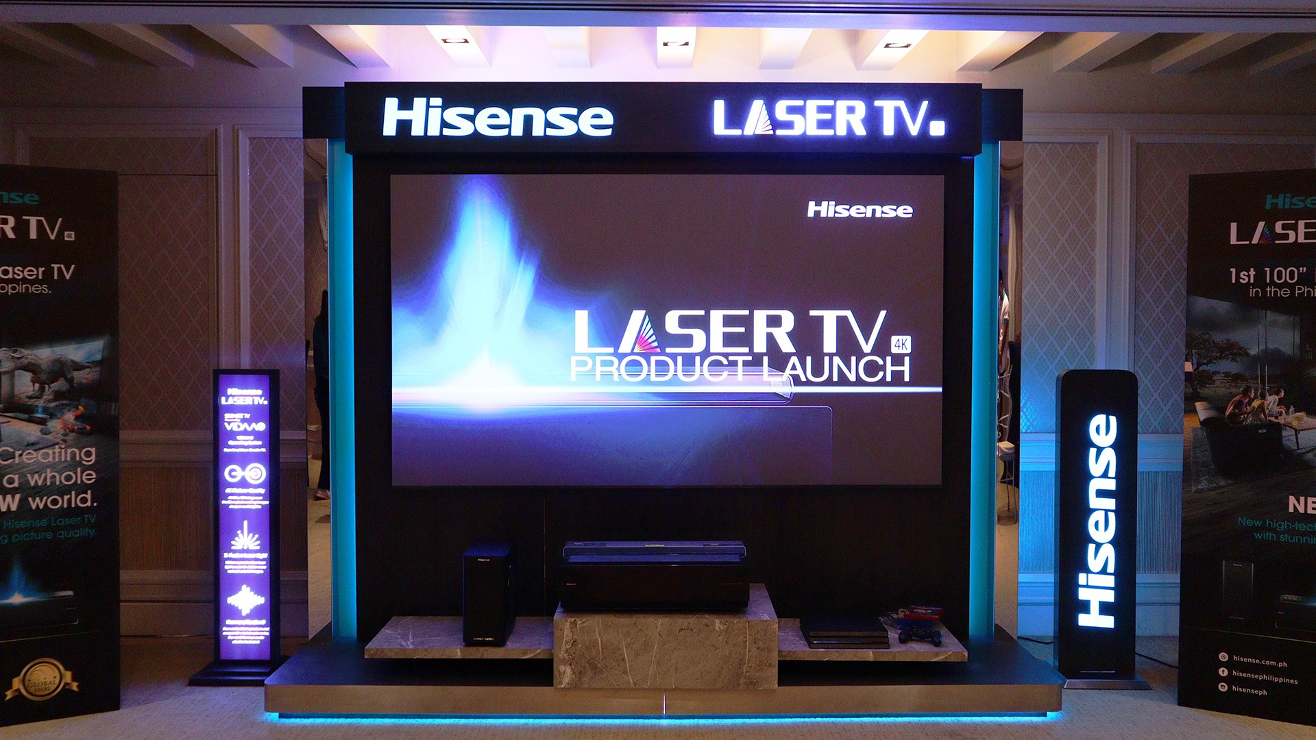 HiSense Launches First-Ever Laser TV in the Philippines