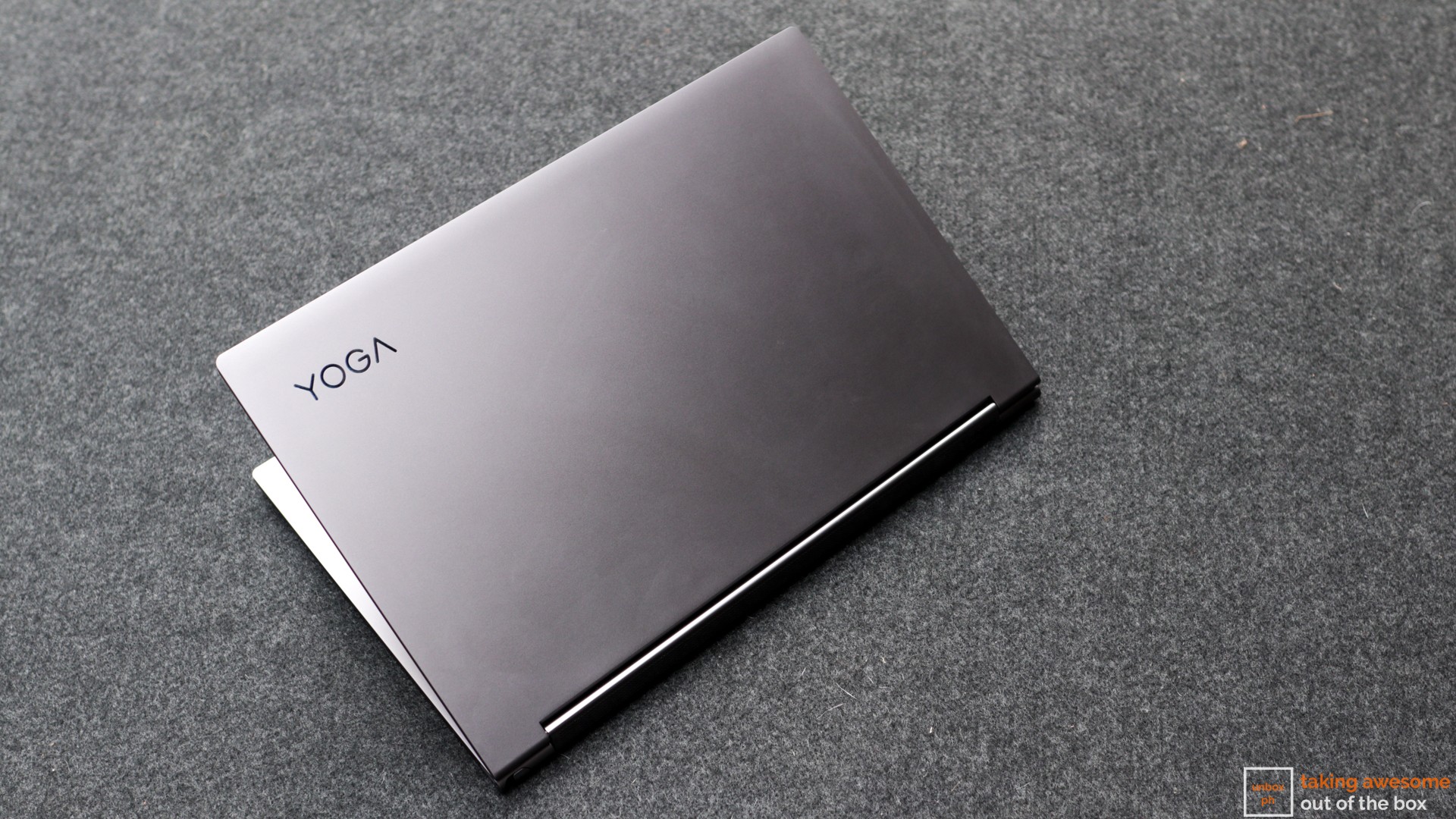 photo of the Lenovo Yoga C940 cover