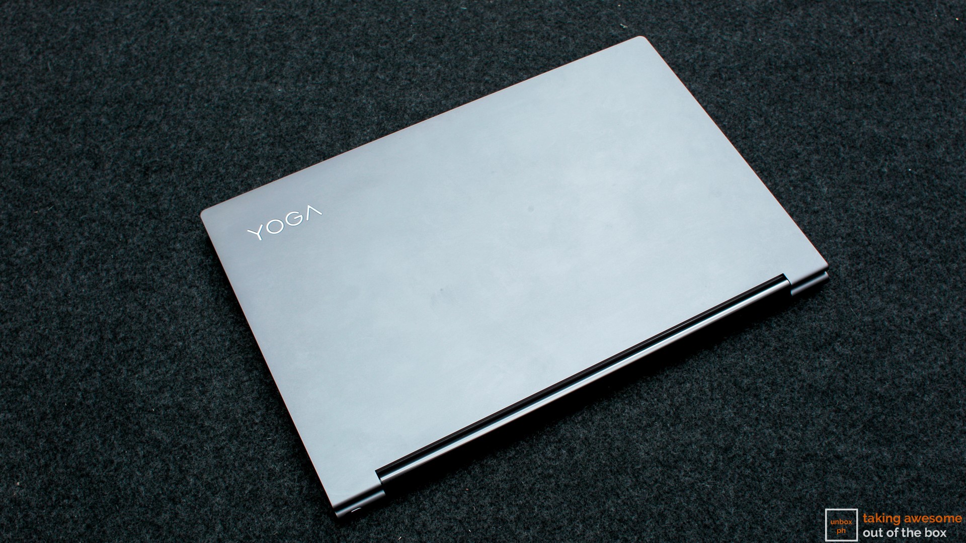 Photo of the Lenovo Yoga C940 with the screen down