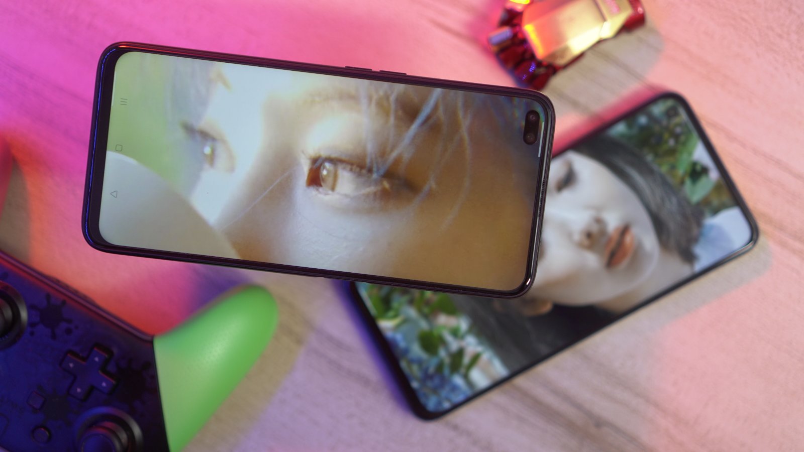kpop featured in the screen of the realme 6