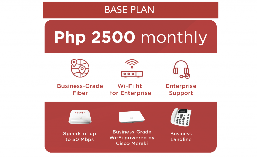 pldt internet business plan