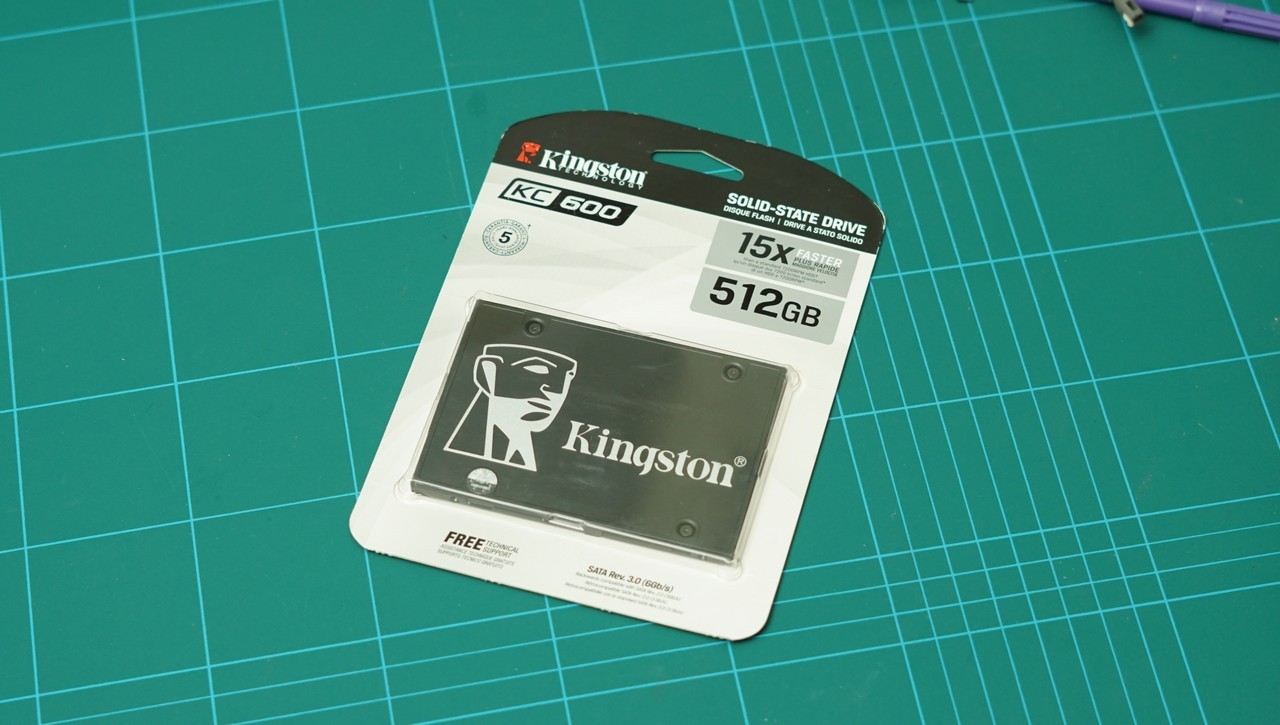 Kingston KC600 Packaging
