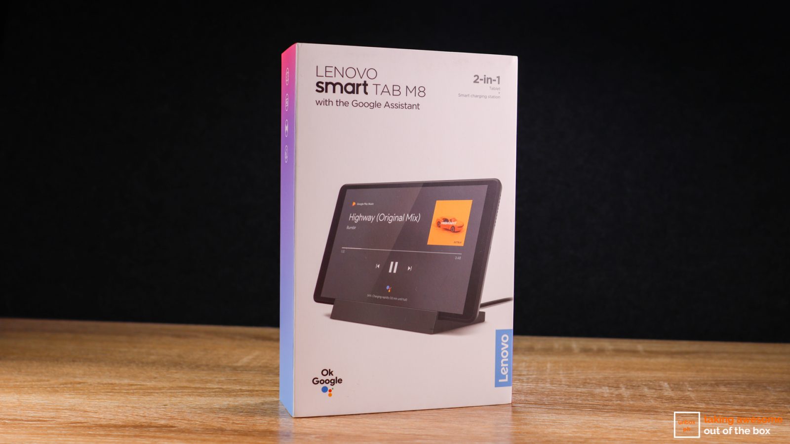 Lenovo Smart Tab M8 HD Packaging
