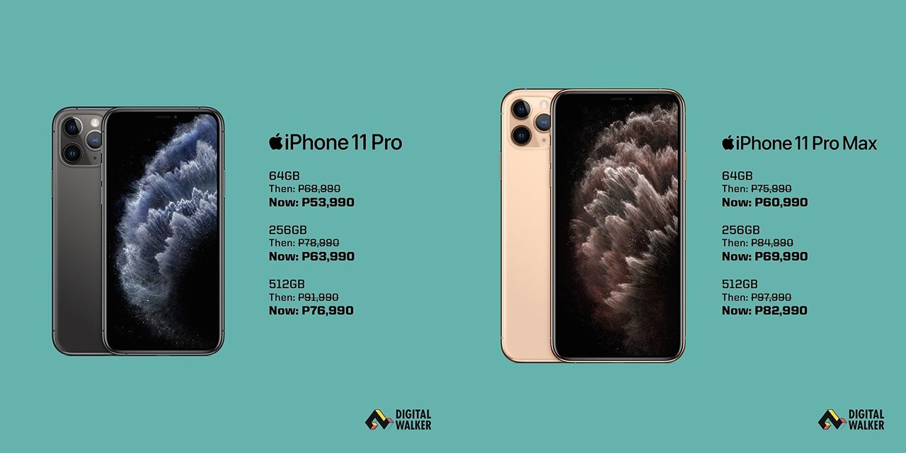 iPhone 11 Pro and Pro Max Gets a 15K Price Cut - UNBOX PH