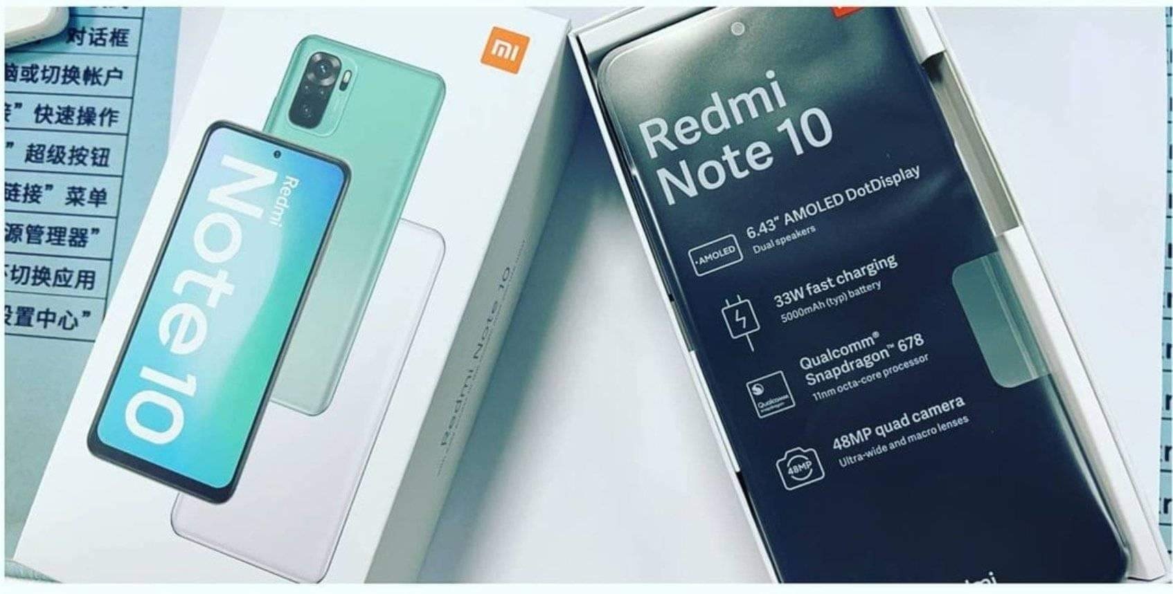 Xiaomi Redmi Note 10  Unboxing en español 