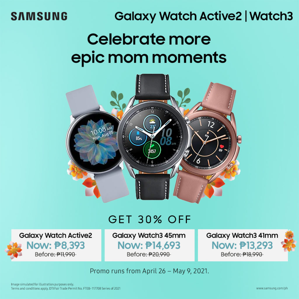 Samsung Mother's Day Deals Galaxy Watch