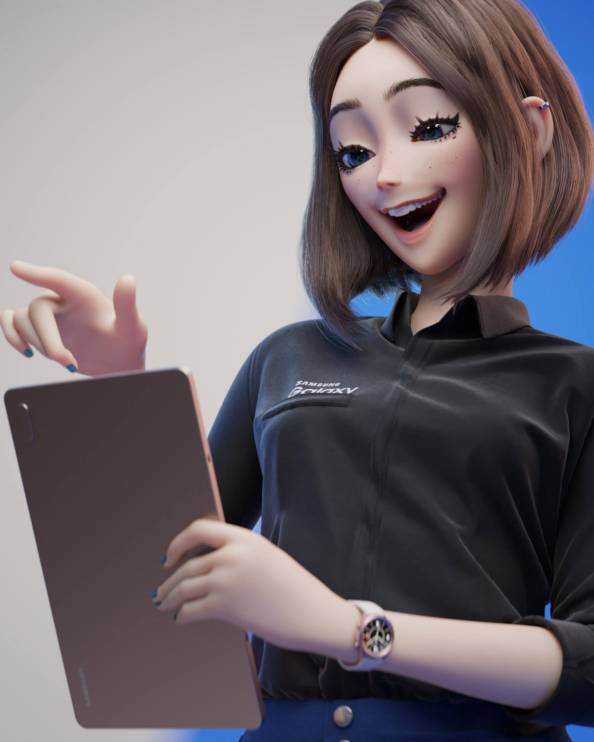 ATTN: Samsung's Sam Virtual Assistant a Hoax? Here's Why Lightfarm Creates  Her 3D Appearance