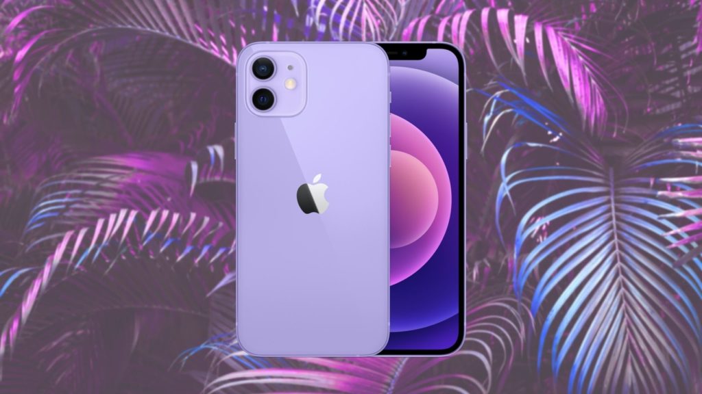 Purple iPhone 12