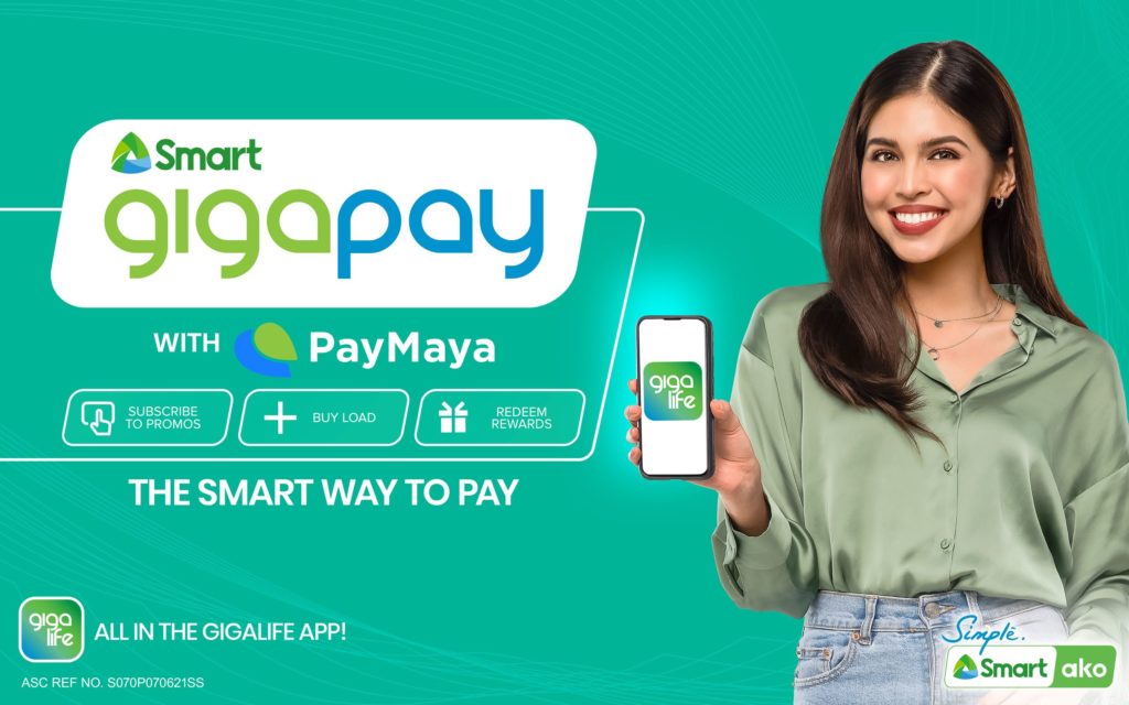 GigaPay with PayMaya KV