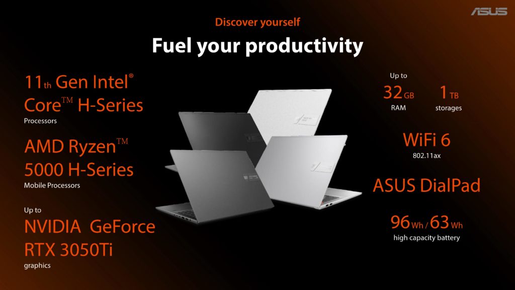 ASUS Announces 2021 Creator-Focused VivoBook Pro OLED Series