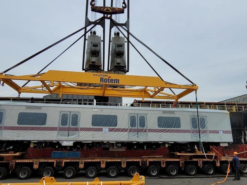 DOTR: MRT-7 Train Cars to Start Arriving This Week