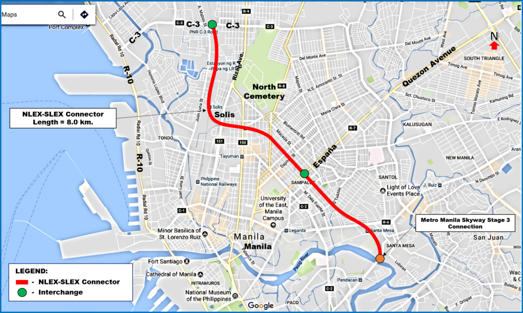 NLEX Connector reaches España, Set to Open Early Next Year