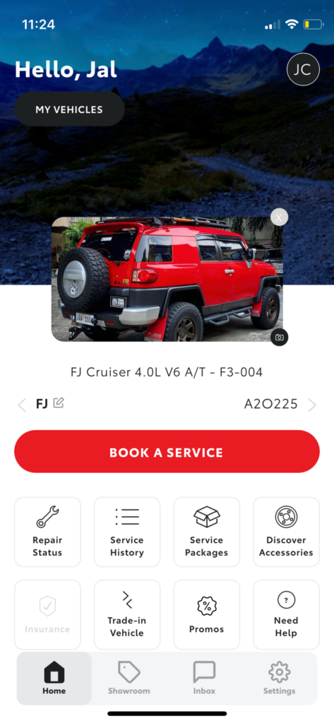 myTOYOTA App