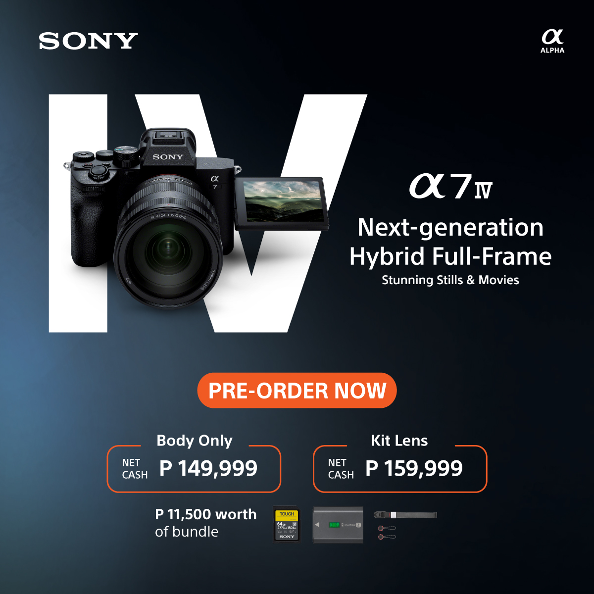 Sony A7SIII now available for pre-order in the Philippines, priced