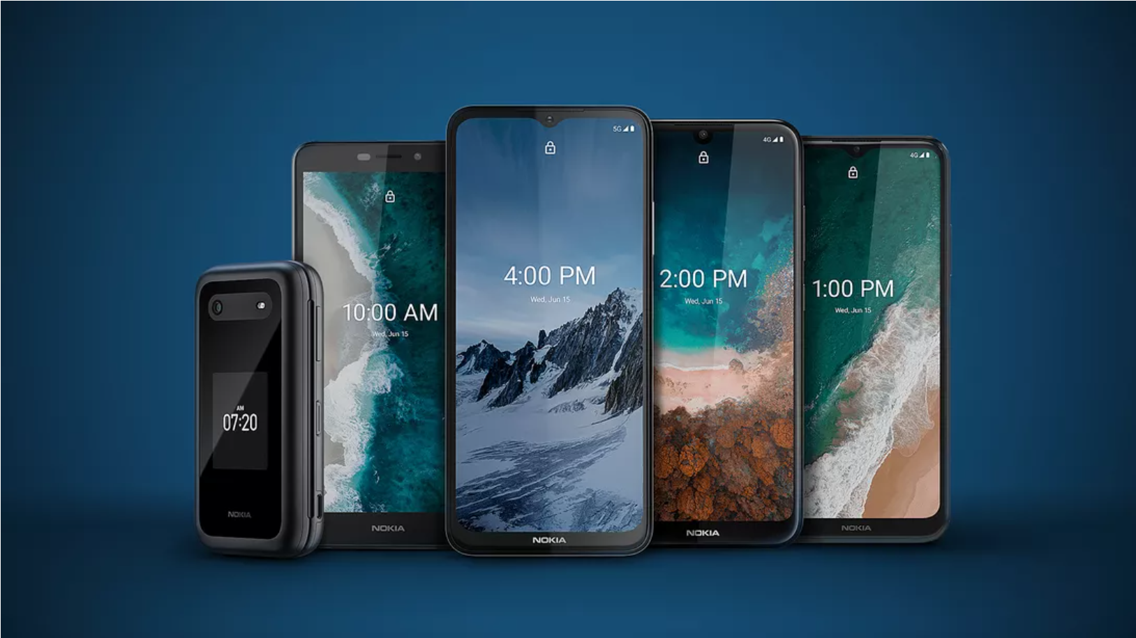 Nokia Announces 5 New Phones For 2022