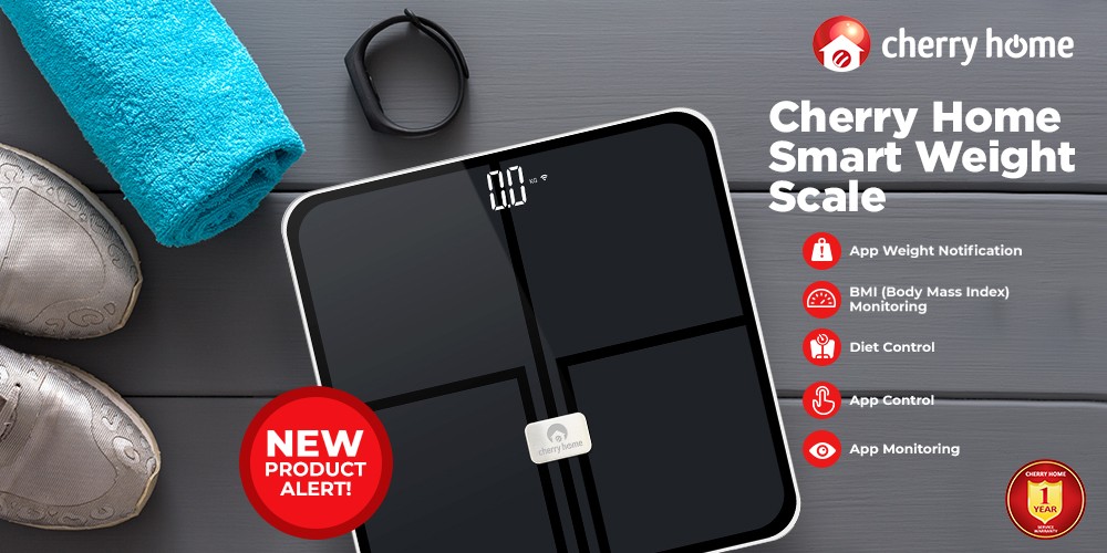 Cherry Home Releases Smart Weighing Scale With Health Features