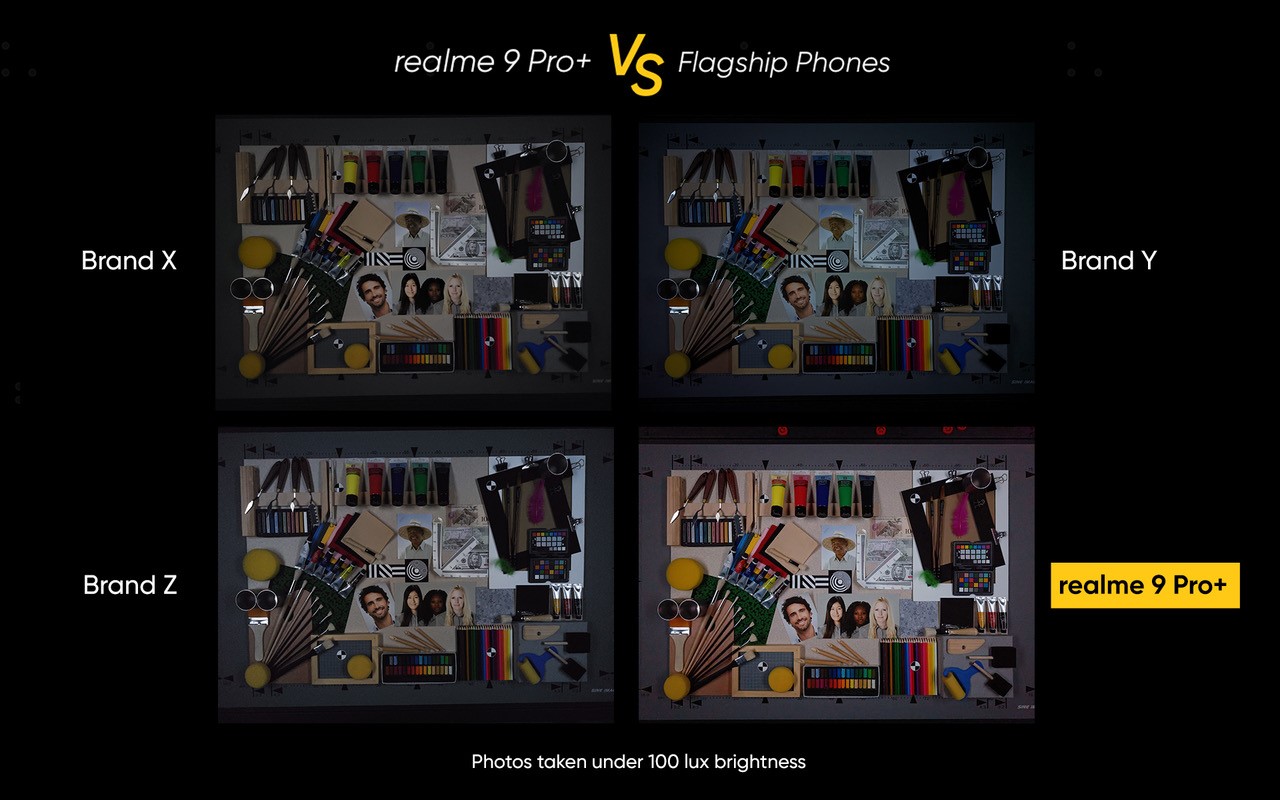 realme 9 pro vs iphone xs camera test