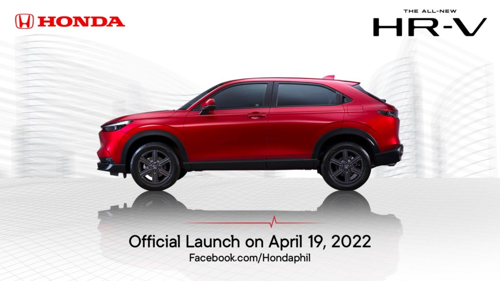 All-new 2022 Honda HR-V Set to Launch in April