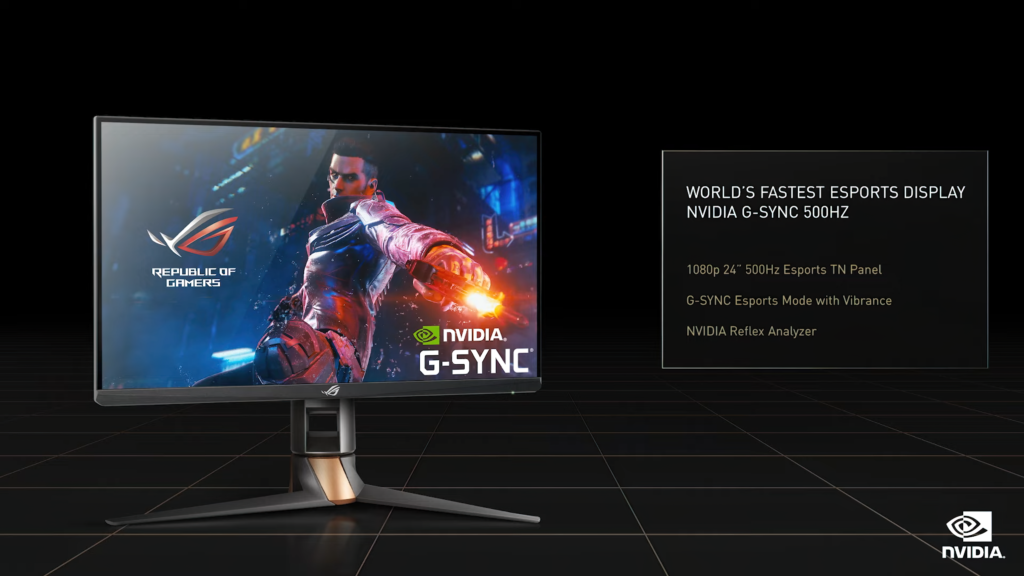 ASUS Introduces The Fastest Gaming Monitor: ROG Swift 500Hz