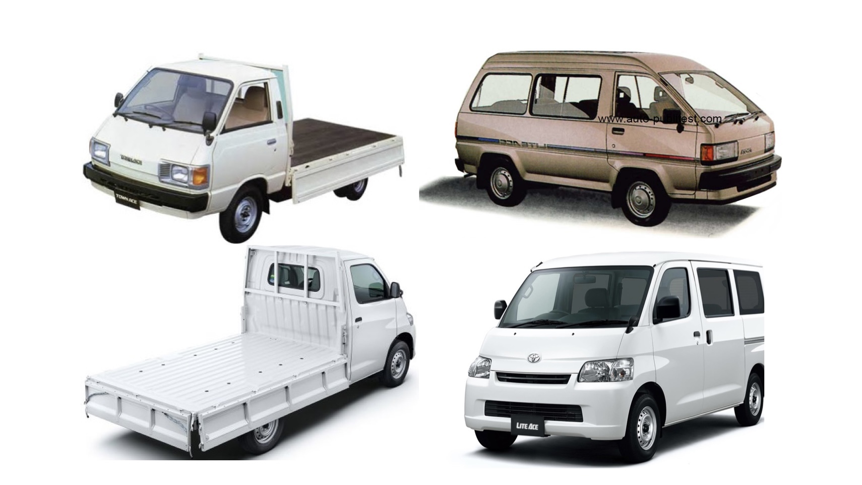 Toyota Lite Ace: Then and Now