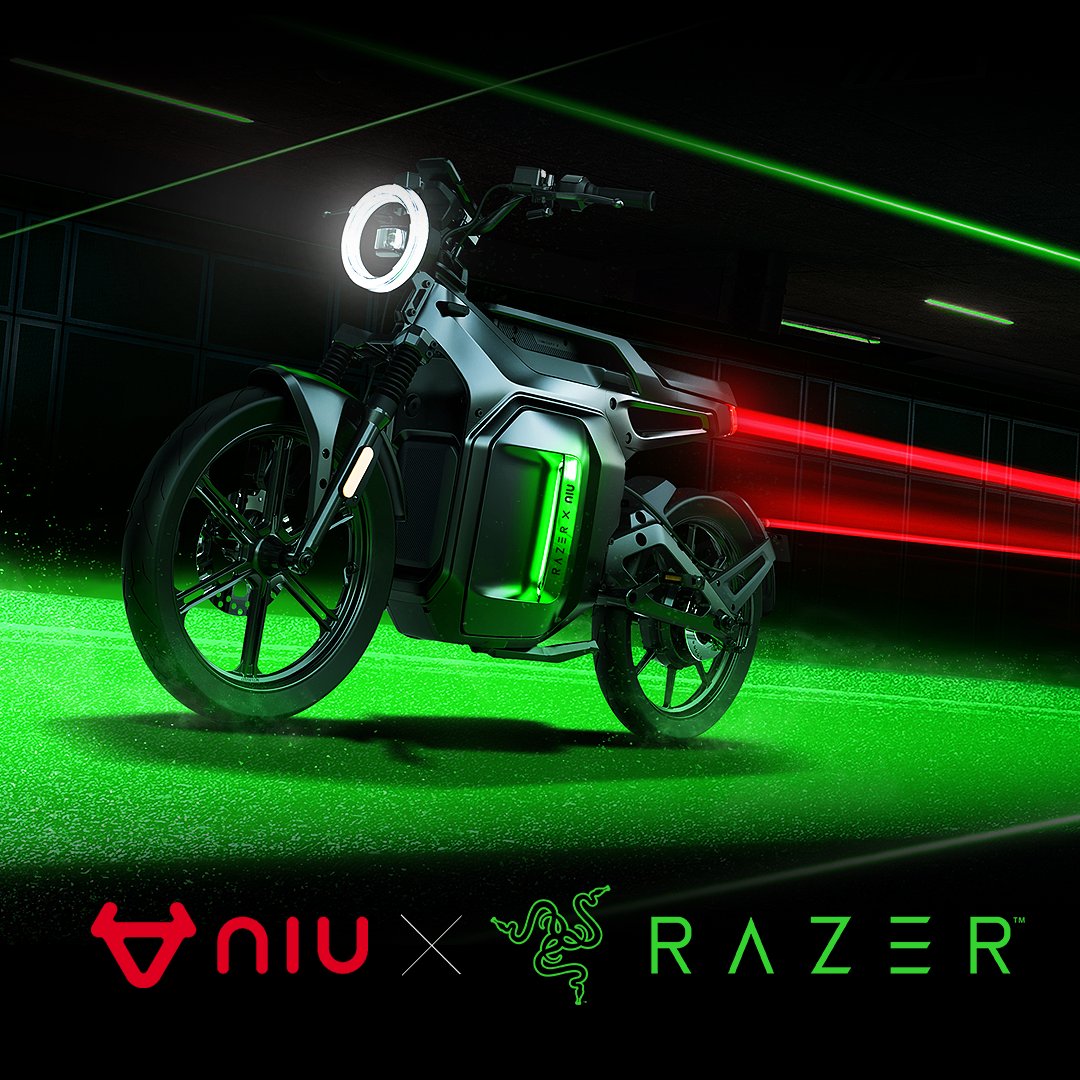 Razer Partners with NIU for a Limited-Edition E-Scooter