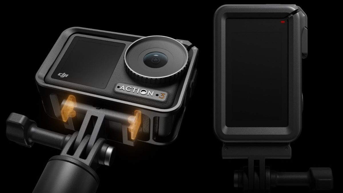 DJI announces dual-screen, vertical-shooting Osmo Action 3 video