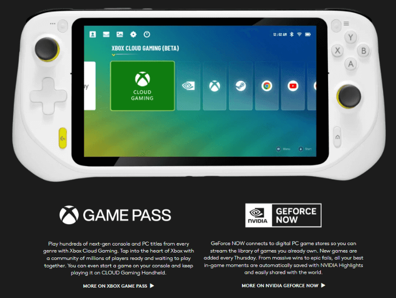 Logitech G Cloud Gaming Handheld: Price, release window, specs - Dexerto