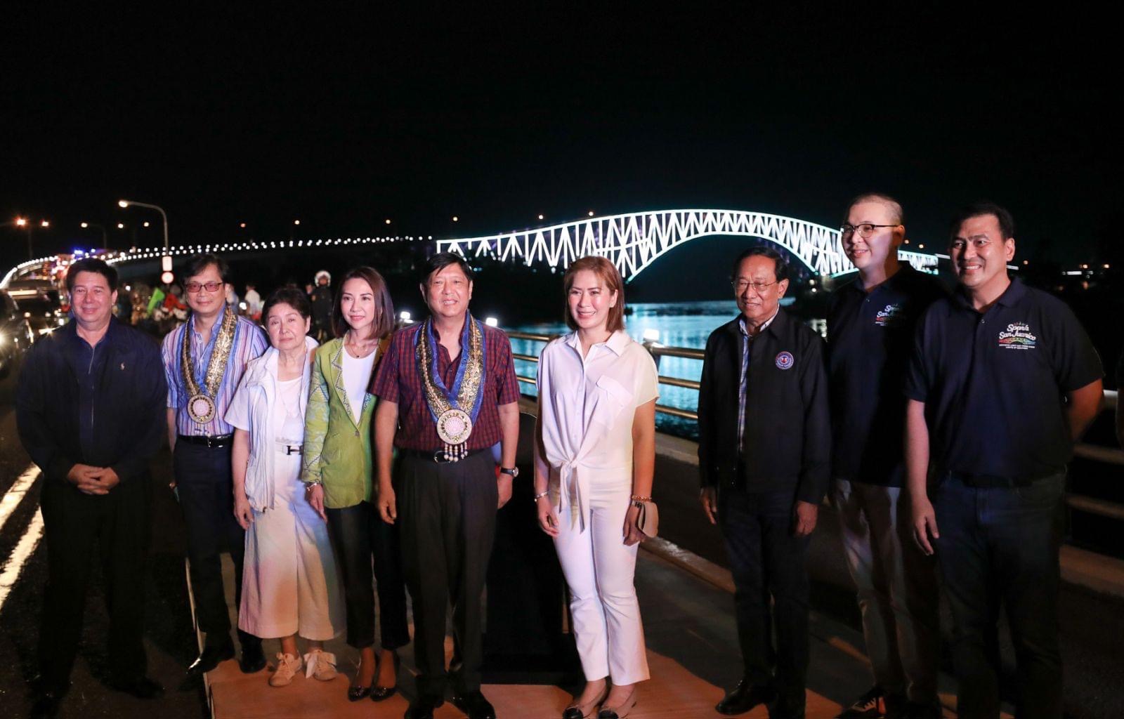 This Free Light Show at The San Juanico Bridge Will Take Your Breath Away