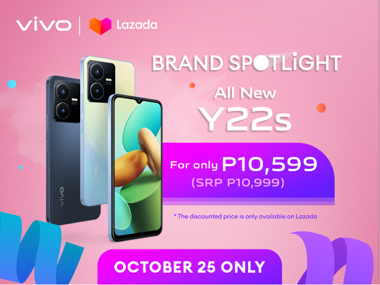 vivo y22s price and specs