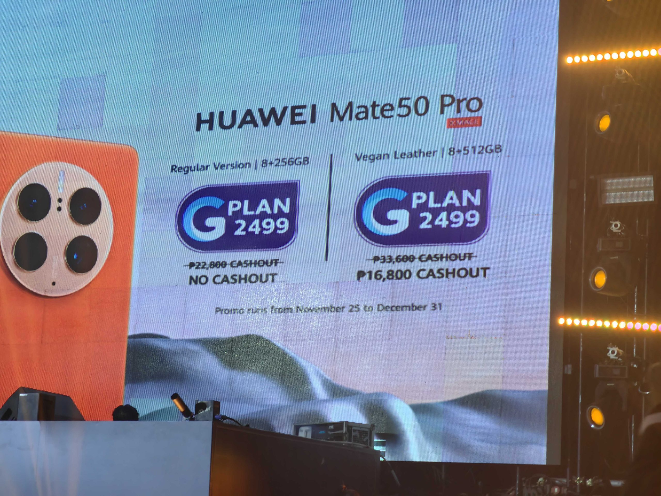 huawei mate 50 pro globe plan