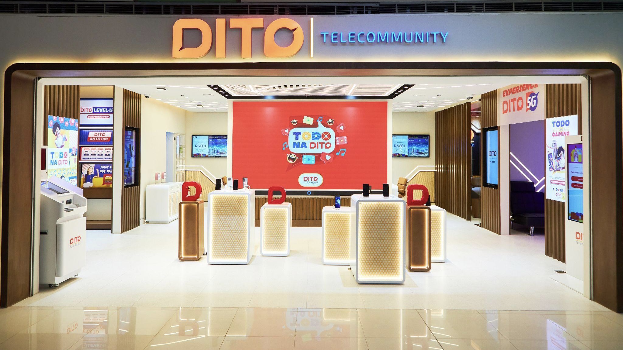 DITO Flagship Experience Store Adds Excitement to Mobile Experience