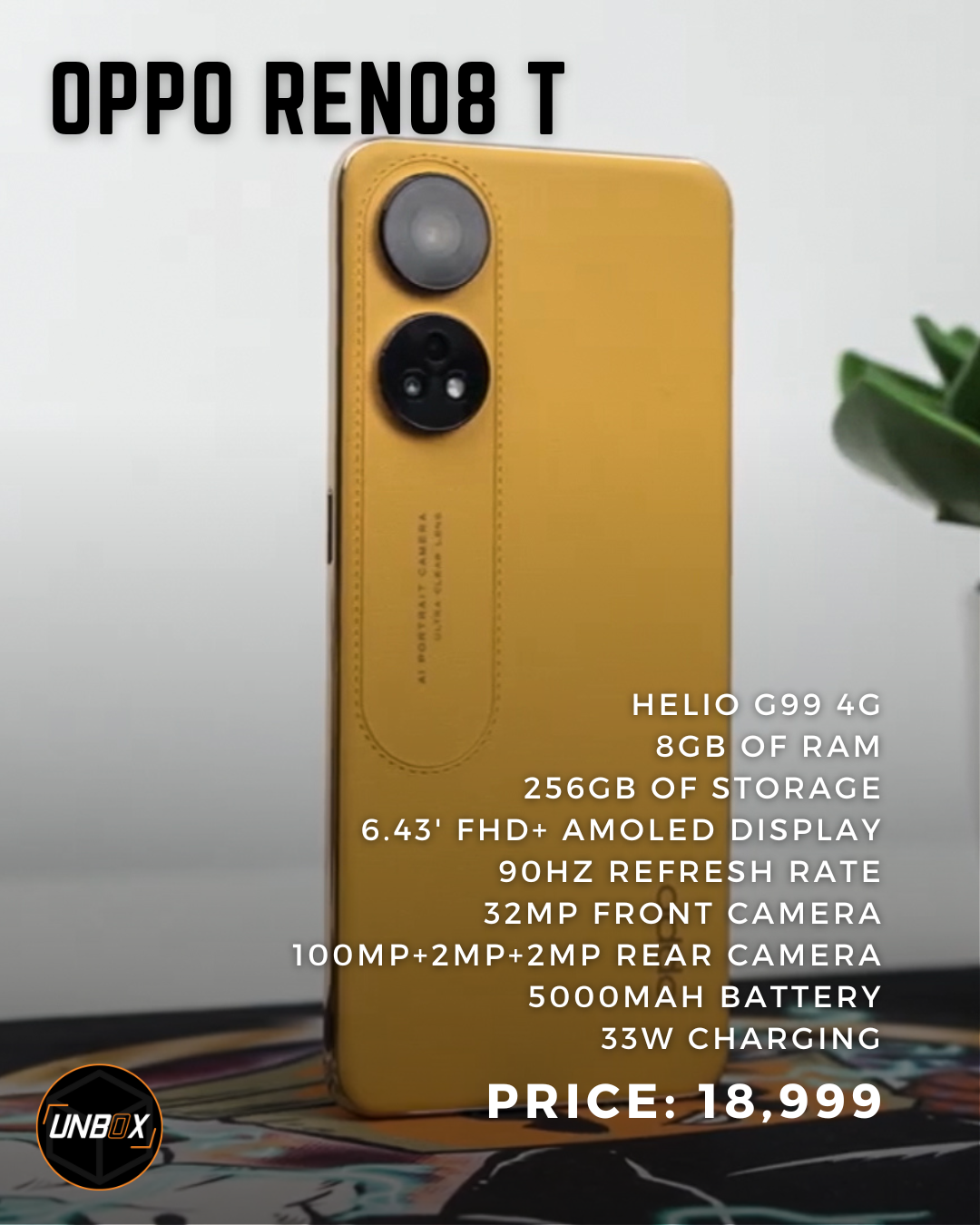 OPPO Reno8 T - Specifications