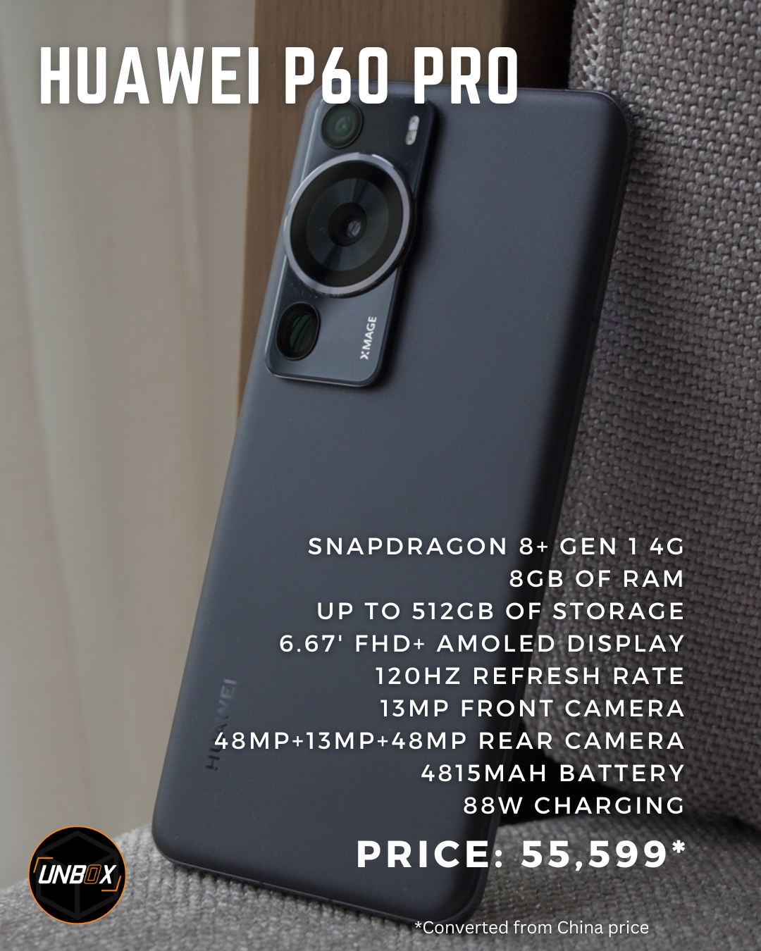 huawei p60 pro specifications