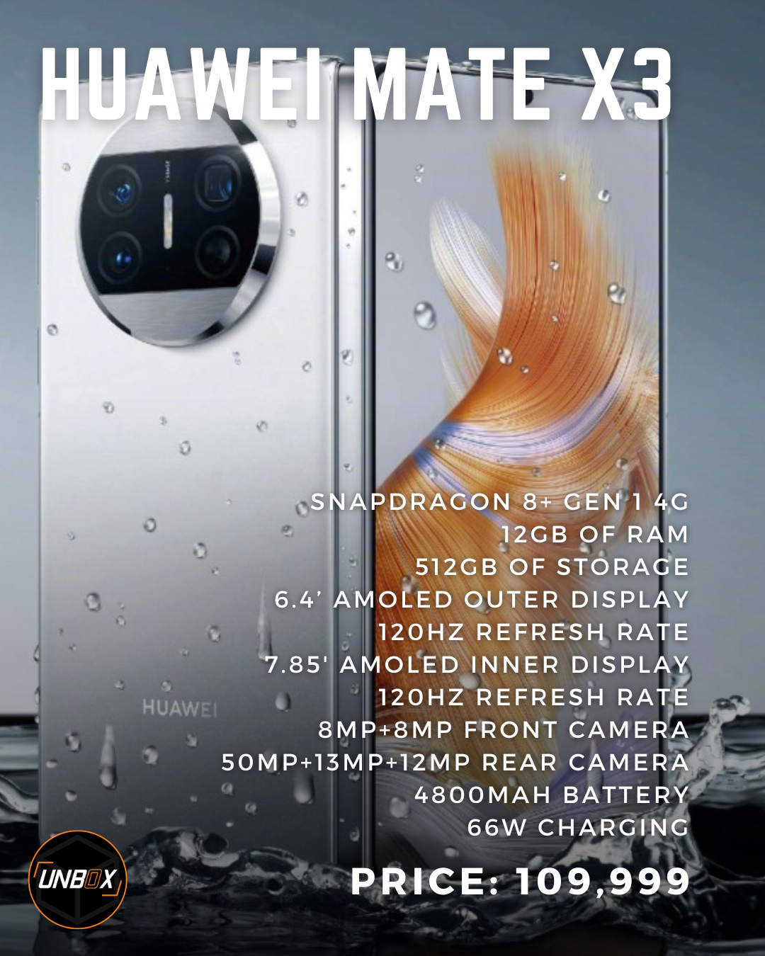 Huawei Mate X3 - Full phone specifications