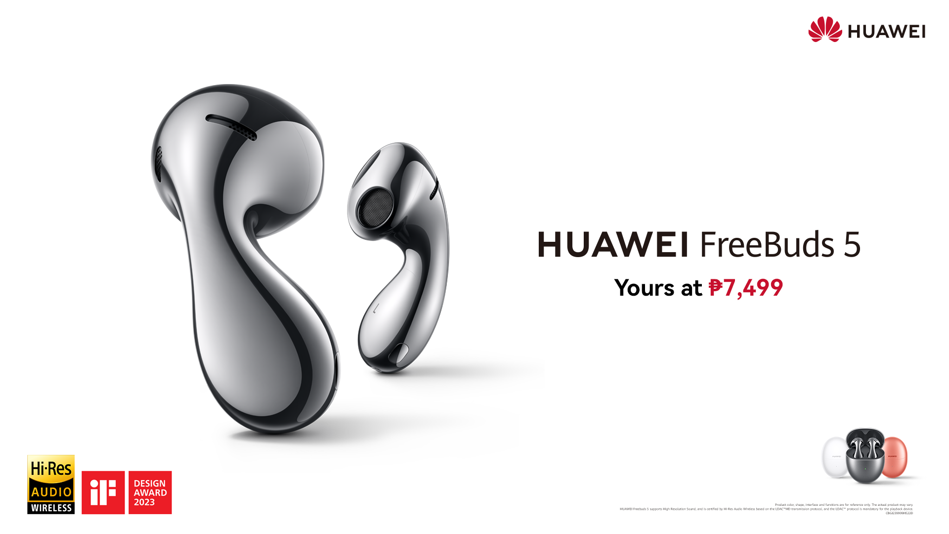 Huawei FreeBuds 5 Now in the Philippines with Php 7.5k Price Tag