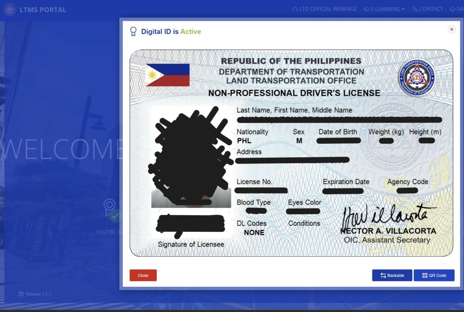 LTO Rolls Out Electronic Driver's License Via LTMS Portal