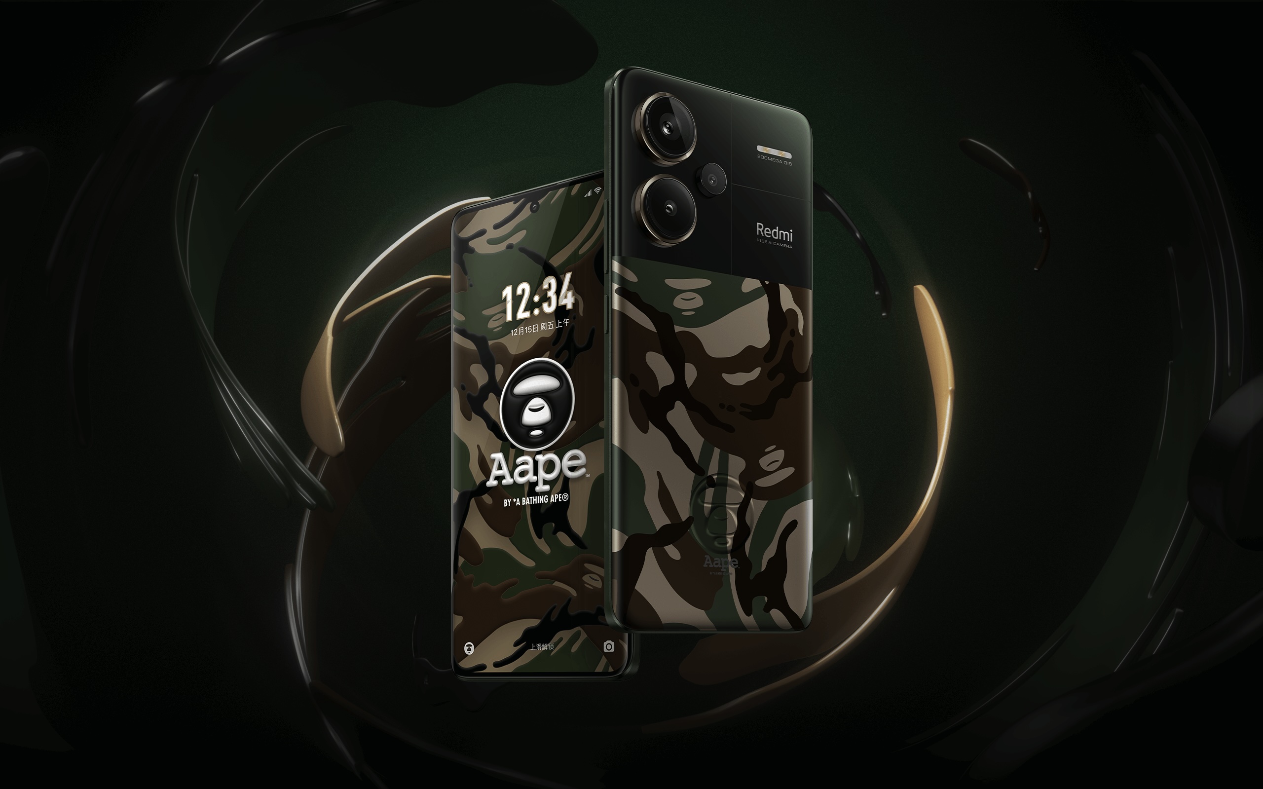 The Redmi Note 13 Pro+ has a Hype AAPE Collab