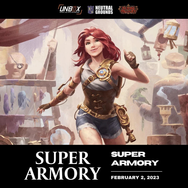 What's going to happen at Battle-Hardened: Manila? A Super Armory!